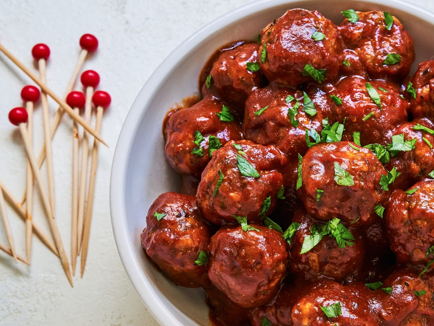 Sweet and Savory BBQ Meatballs